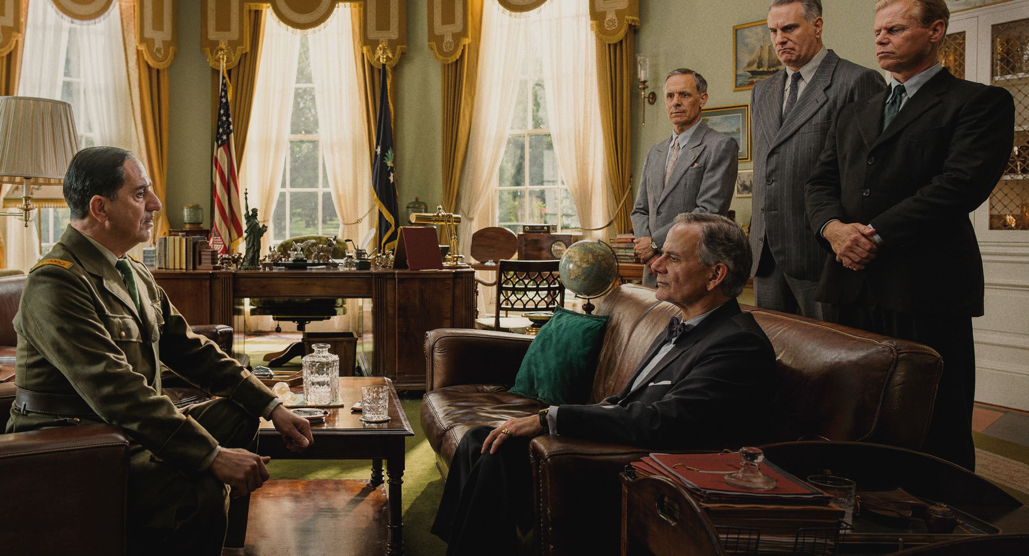 De Gaulle and Roosevelt